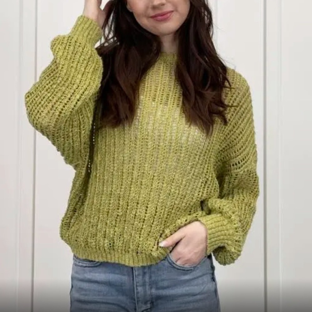 Blu Pepper Kiwi Knit Sweater